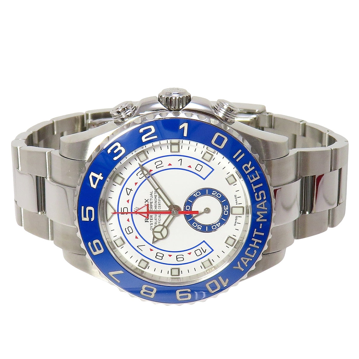 Yacht-Master II 116680 不锈钢随机编号白色自动男士腕表