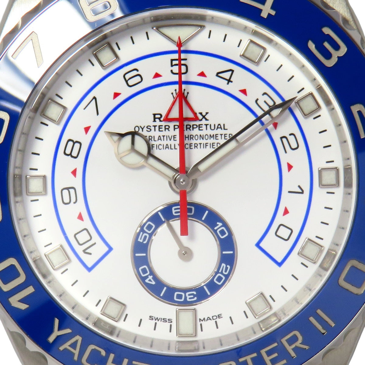 Yacht-Master II 116680 Stainless Steel Random Number White Automatic Men's