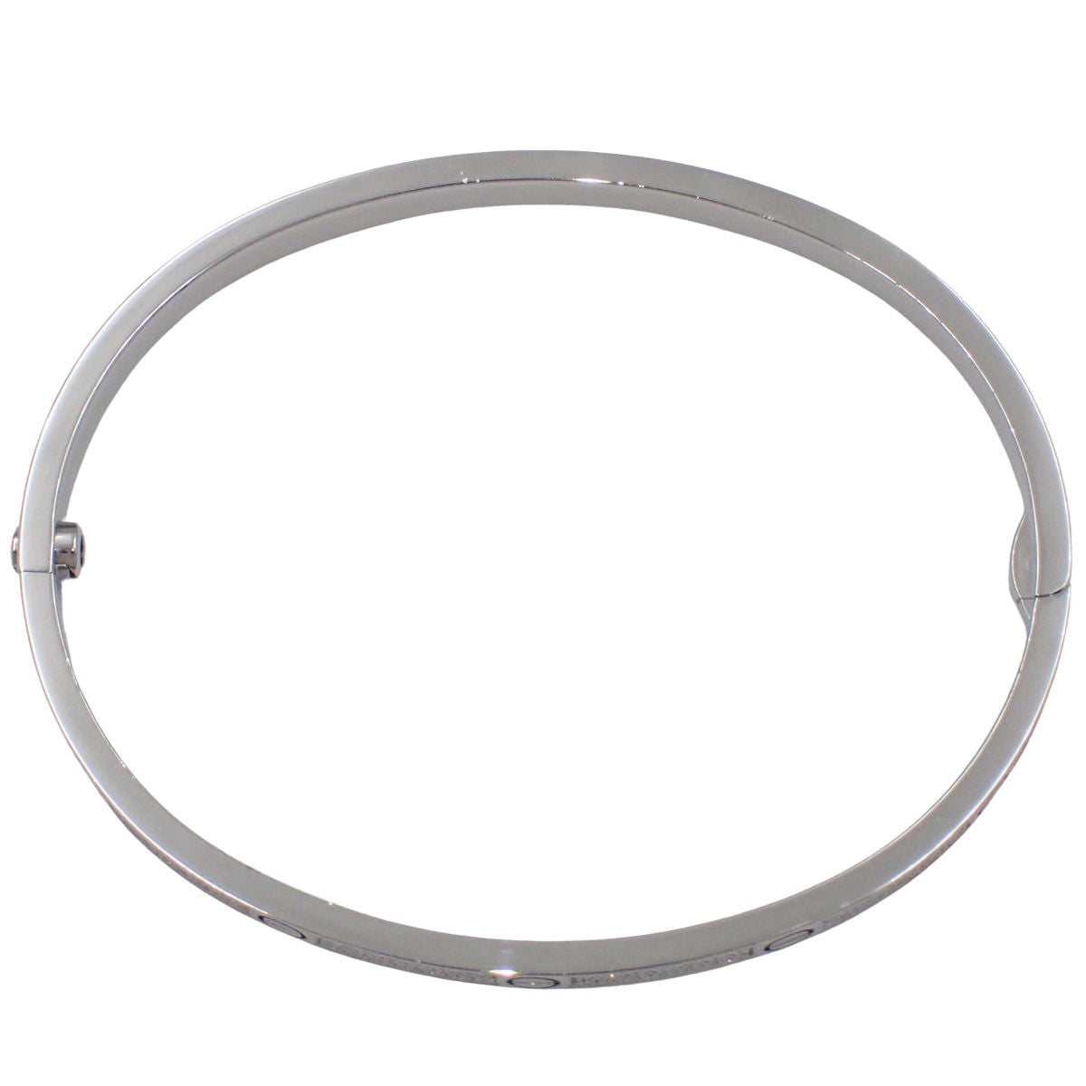 LOVEブレスレット スモールモデル ダイヤモンド ホワイトゴールド K18WG