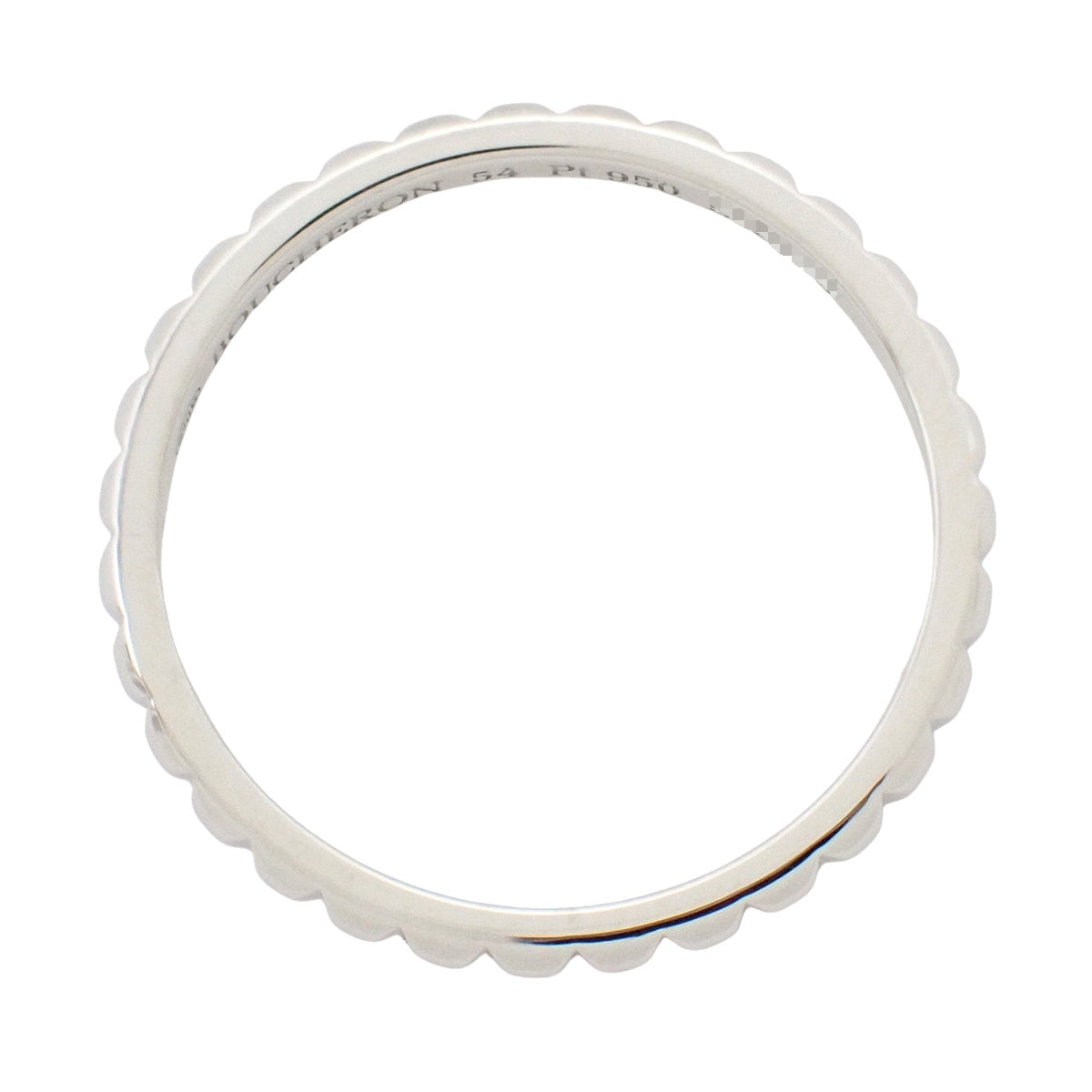 巴黎四钉铂金小戒指 (Pt950)