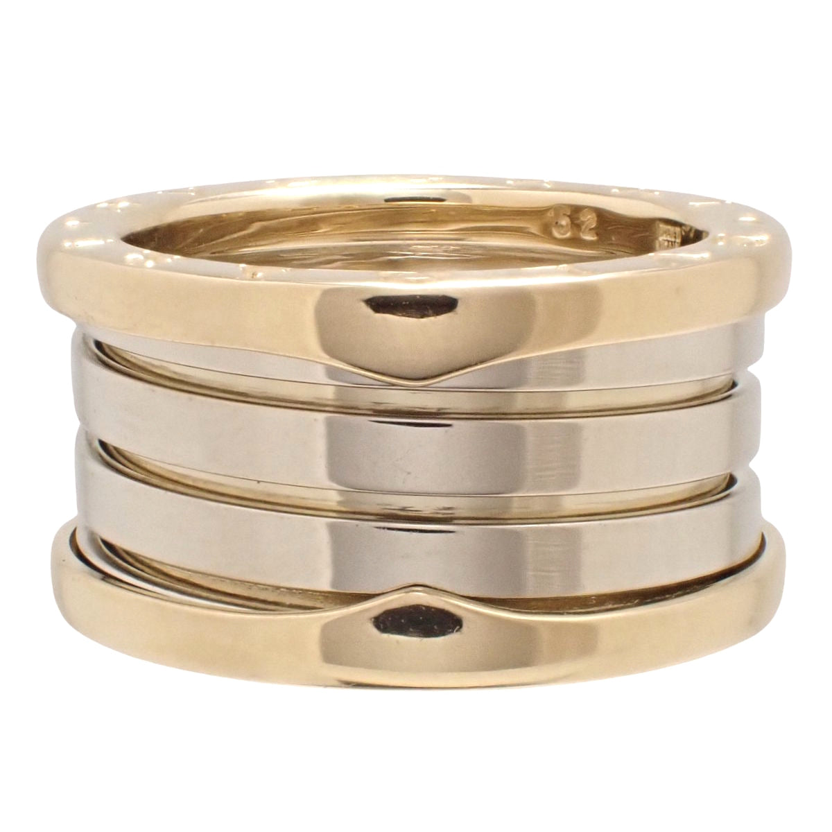 B.zero1 Ring Yellow Gold K18YG White Gold K18WG