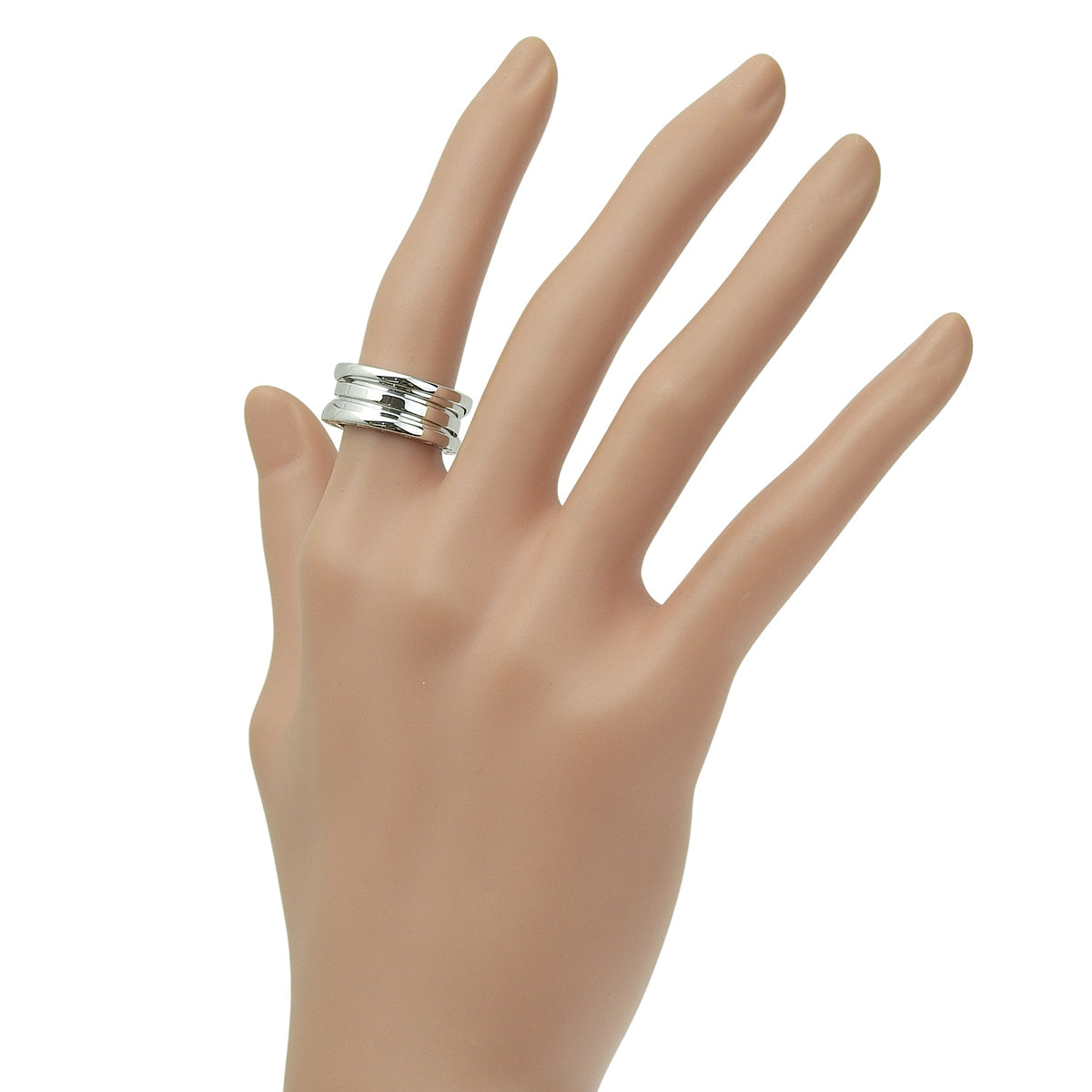 B.zero1 Ring White Gold K18WG