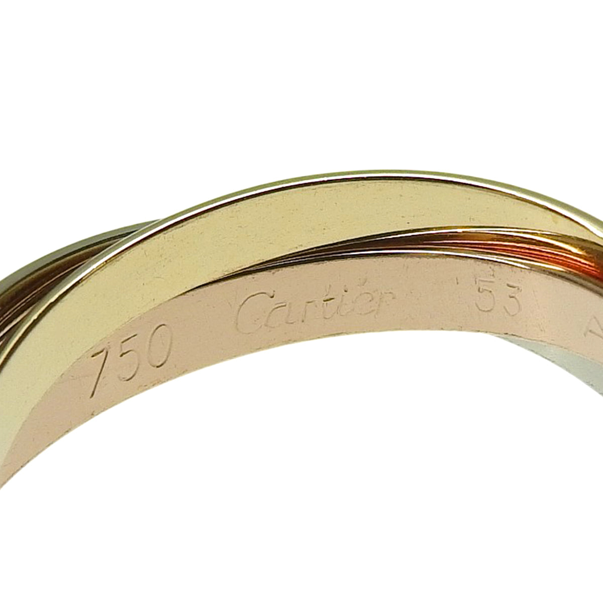 Trinity Ring Small Model K18YG K18PG K18WG