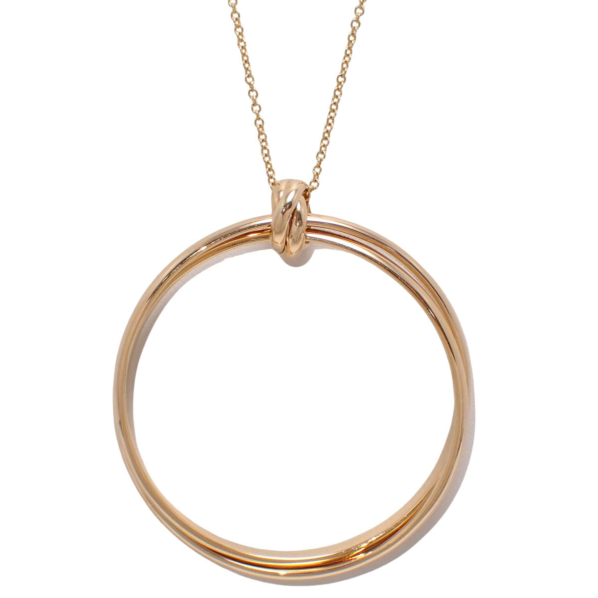 Melody Large Necklace Pink Gold K18PG