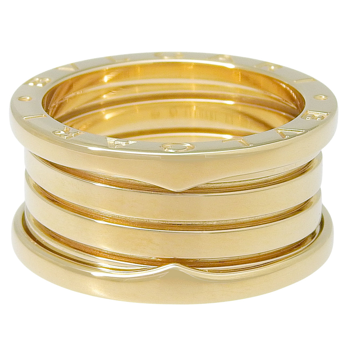 B.zero1 4-band ring, 18K yellow gold, 9.6g