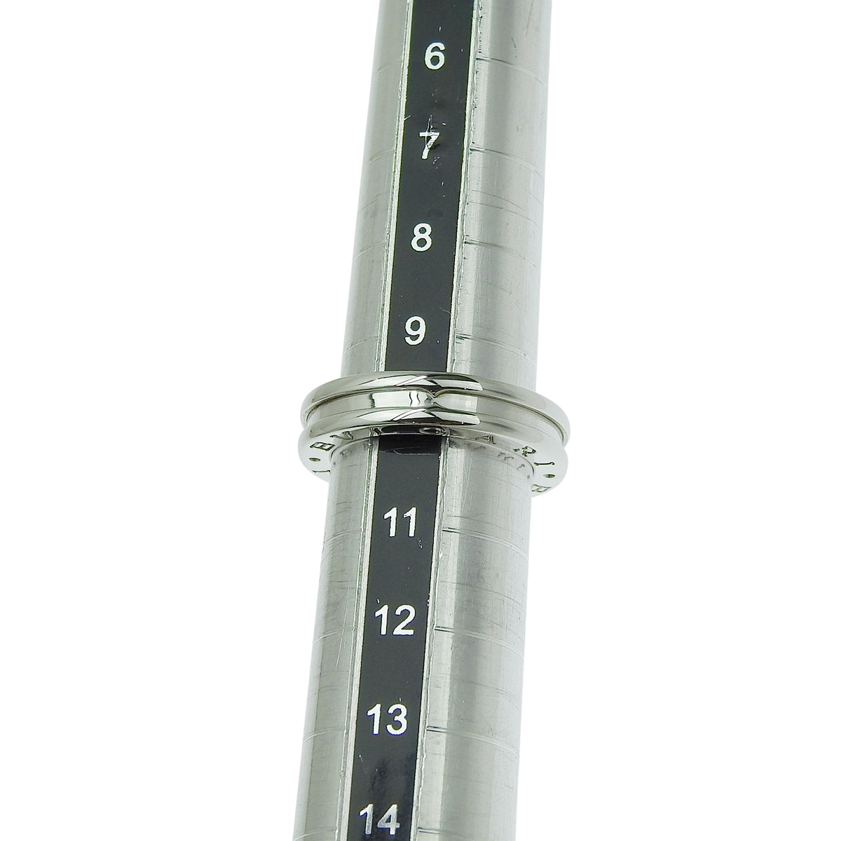 B.zero1 Ring, 1 Band, White Gold, K18WG