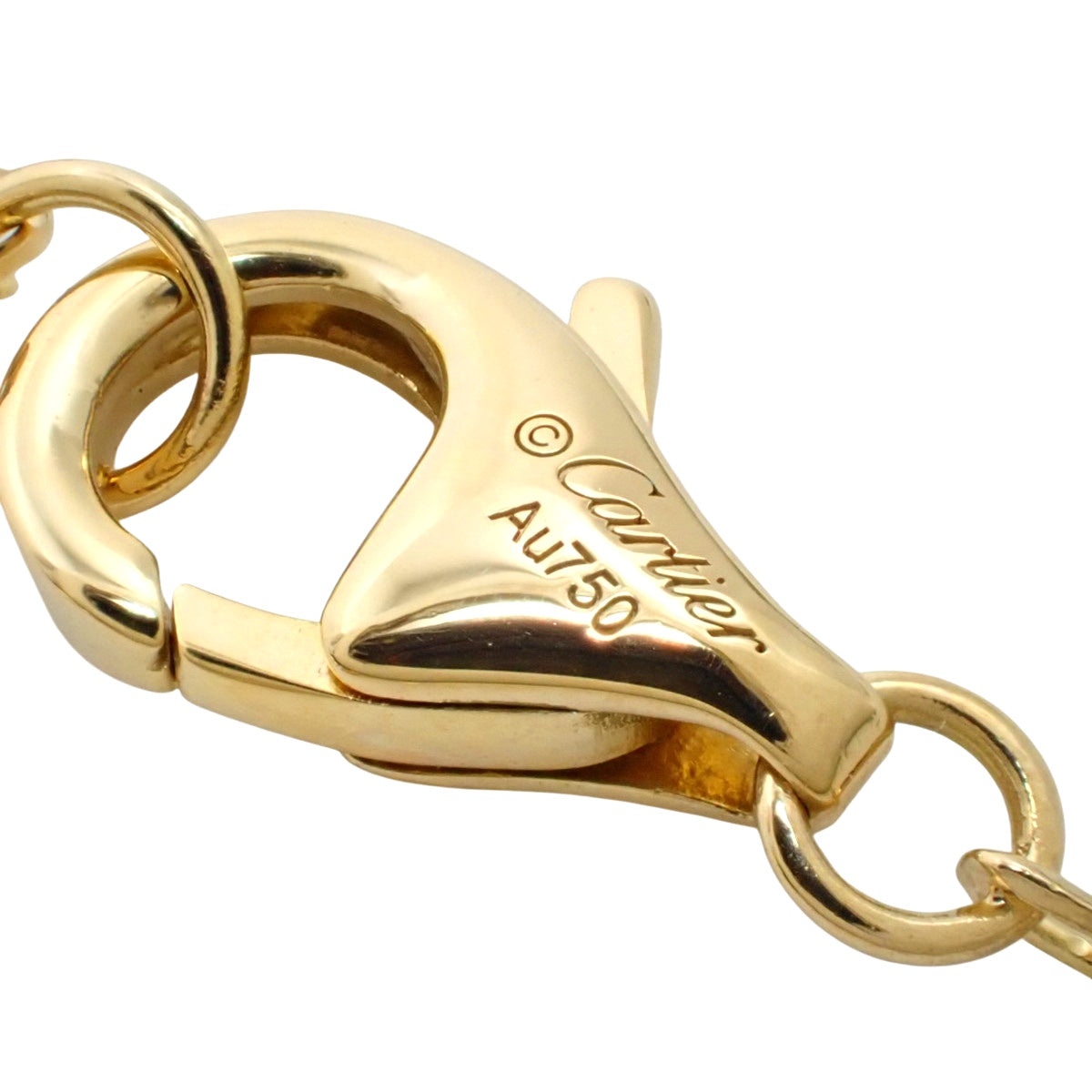 Juste un Clou necklace in 18K yellow gold with diamonds