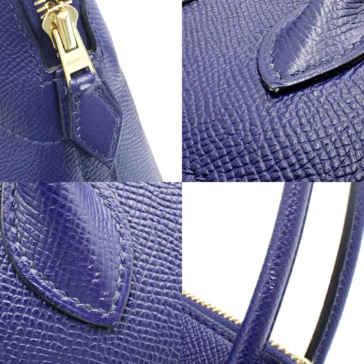 Bolide 27 爱普生蓝色脚踝金色五金件 D 印章