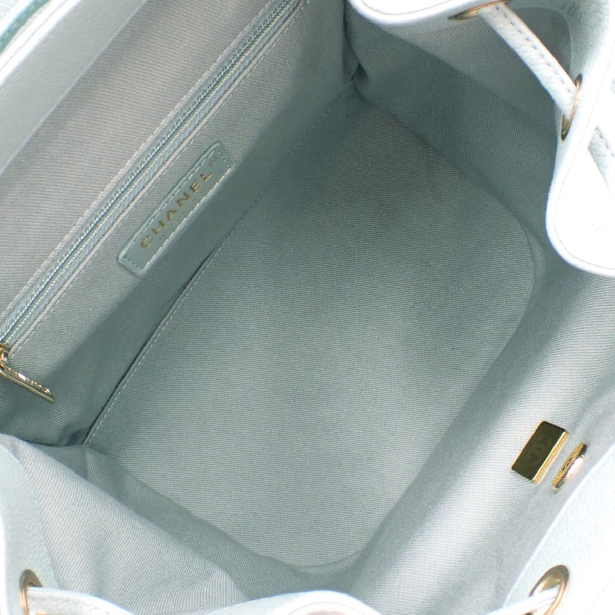 ビジネスアフィニティ マトラッセ バックパック キャビアスキン ライトブルー AS3530