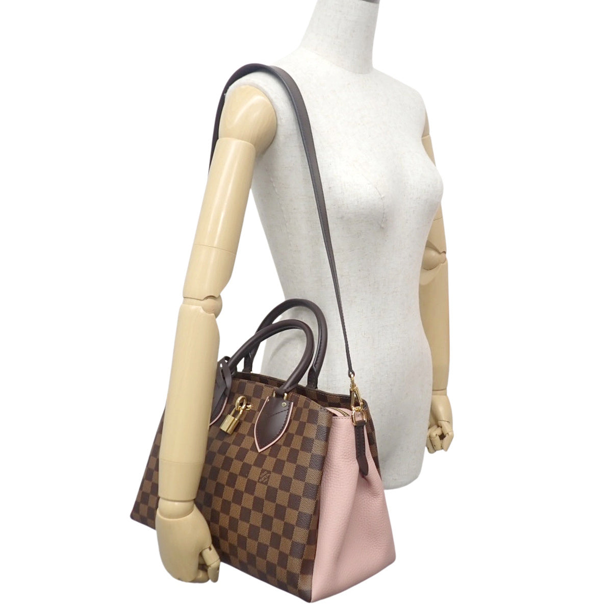 Damier Ebene Normandy Triyon Leather Magnolia N41488