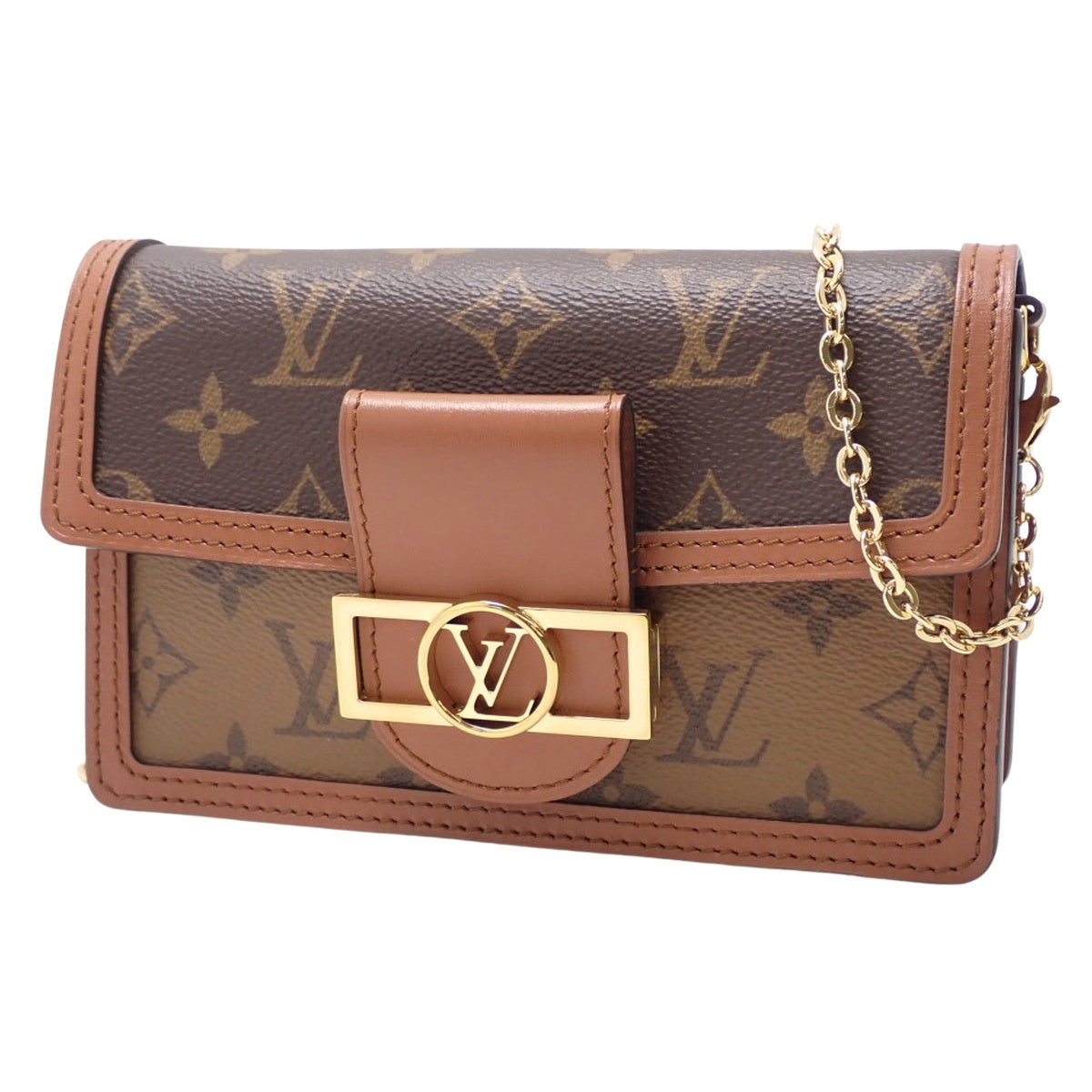 Portefeuille Dauphine Monogram Reverse Brown M68746