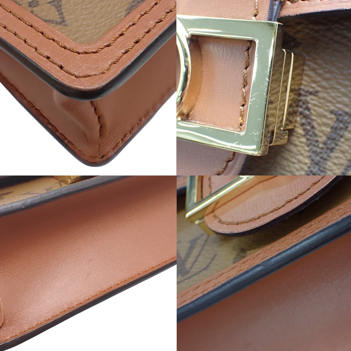 Portefeuille Dauphine Monogram Reverse Brown M68746