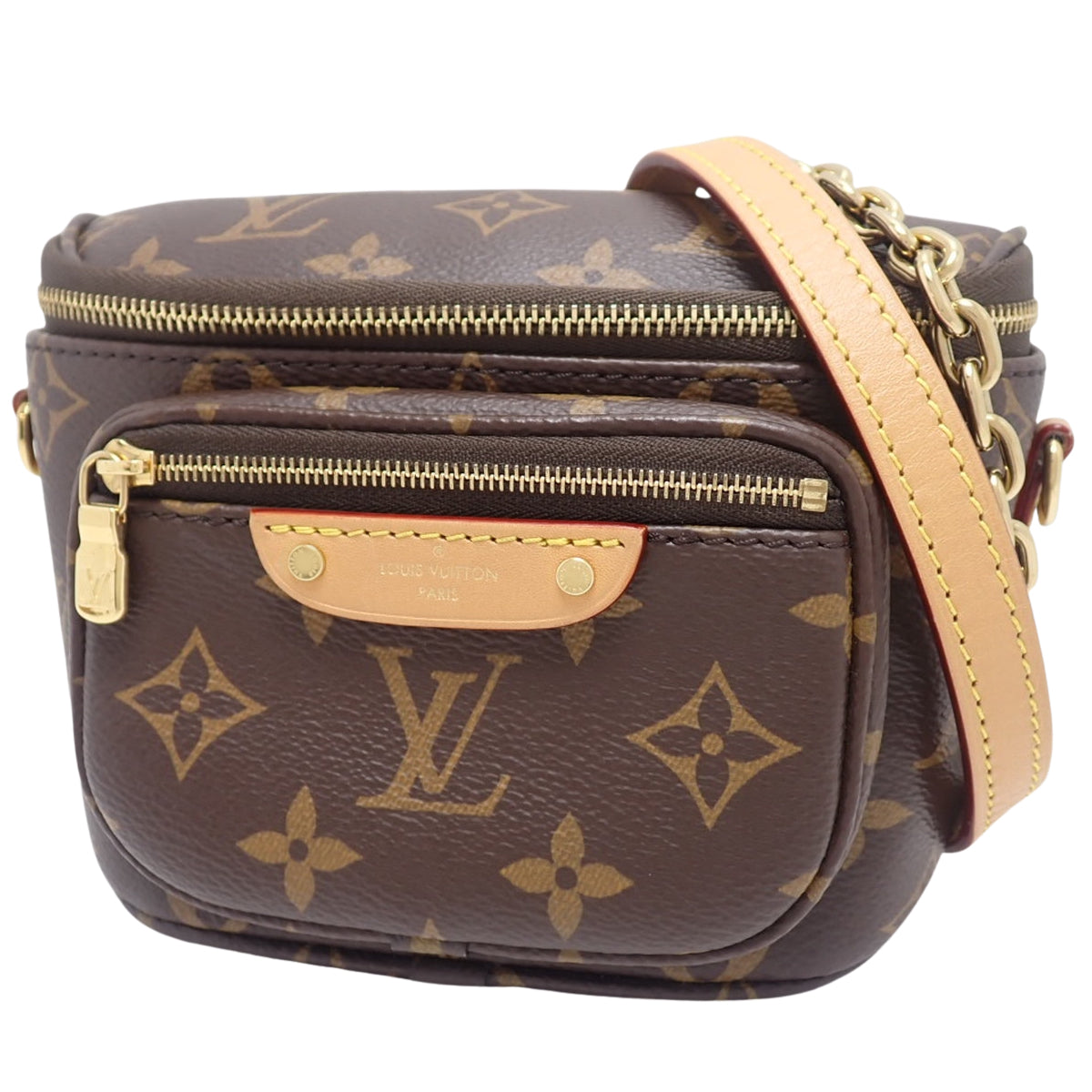 Monogram 迷你腰包 棕色 M82335