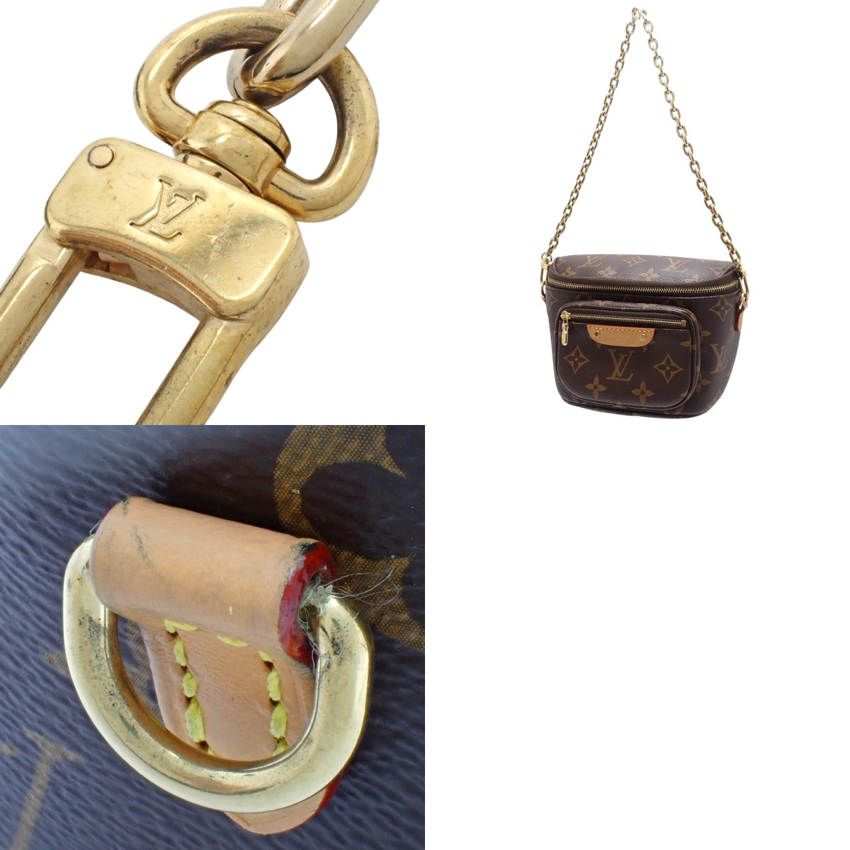 Monogram 迷你腰包 棕色 M82335