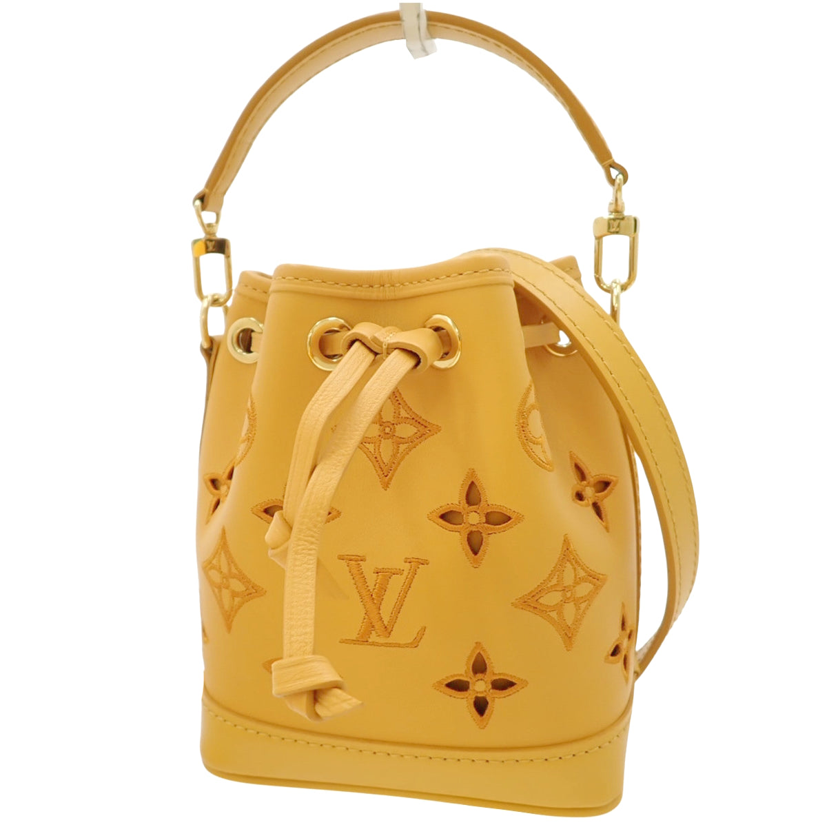 LV Broderie Anglaise Nano Noe 小牛皮藏红花 M82469