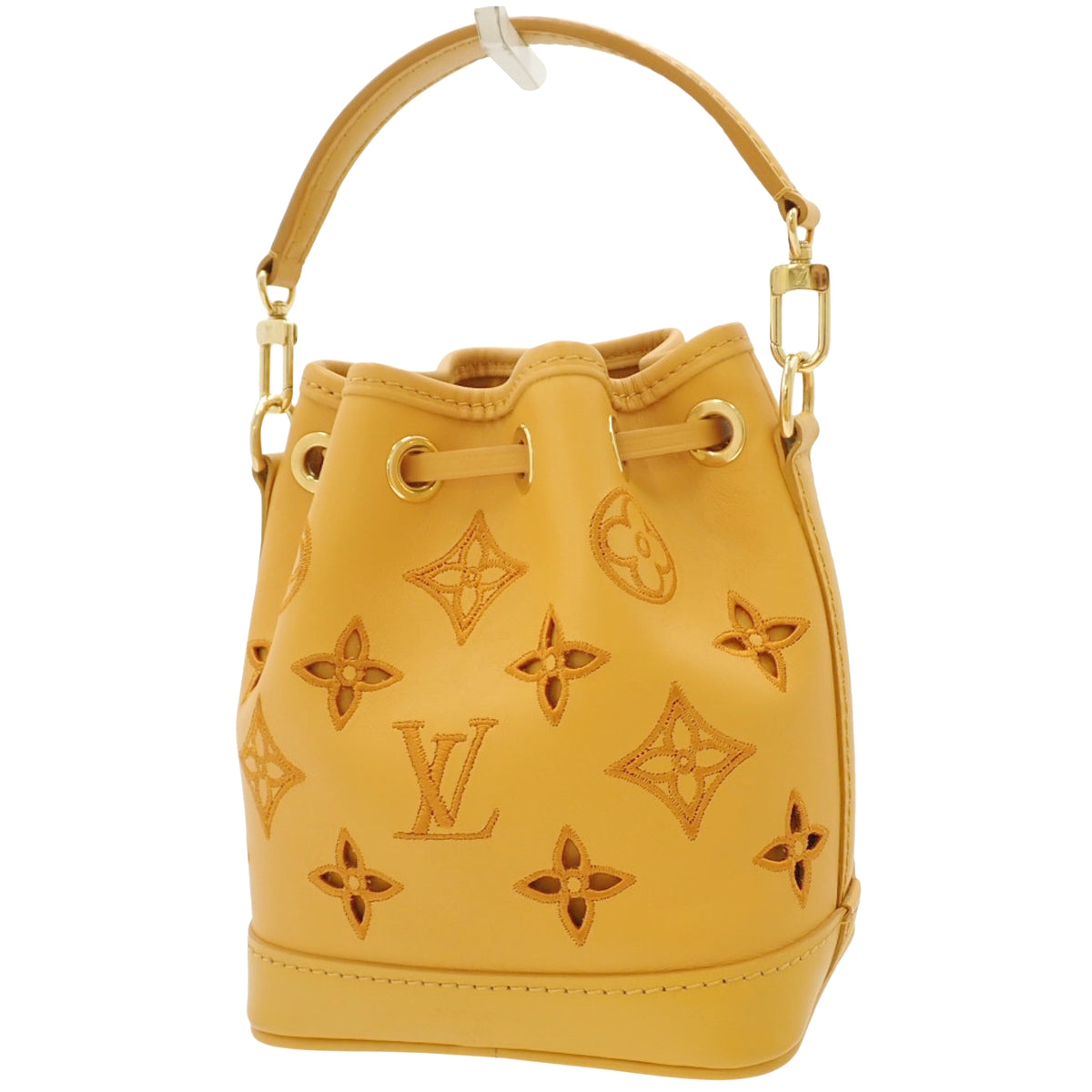 LV Broderie Anglaise Nano Noe 小牛皮藏红花 M82469