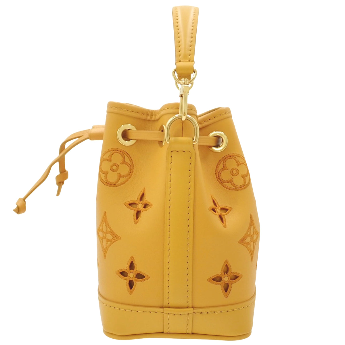 LV Broderie Anglaise Nano Noe 小牛皮藏红花 M82469