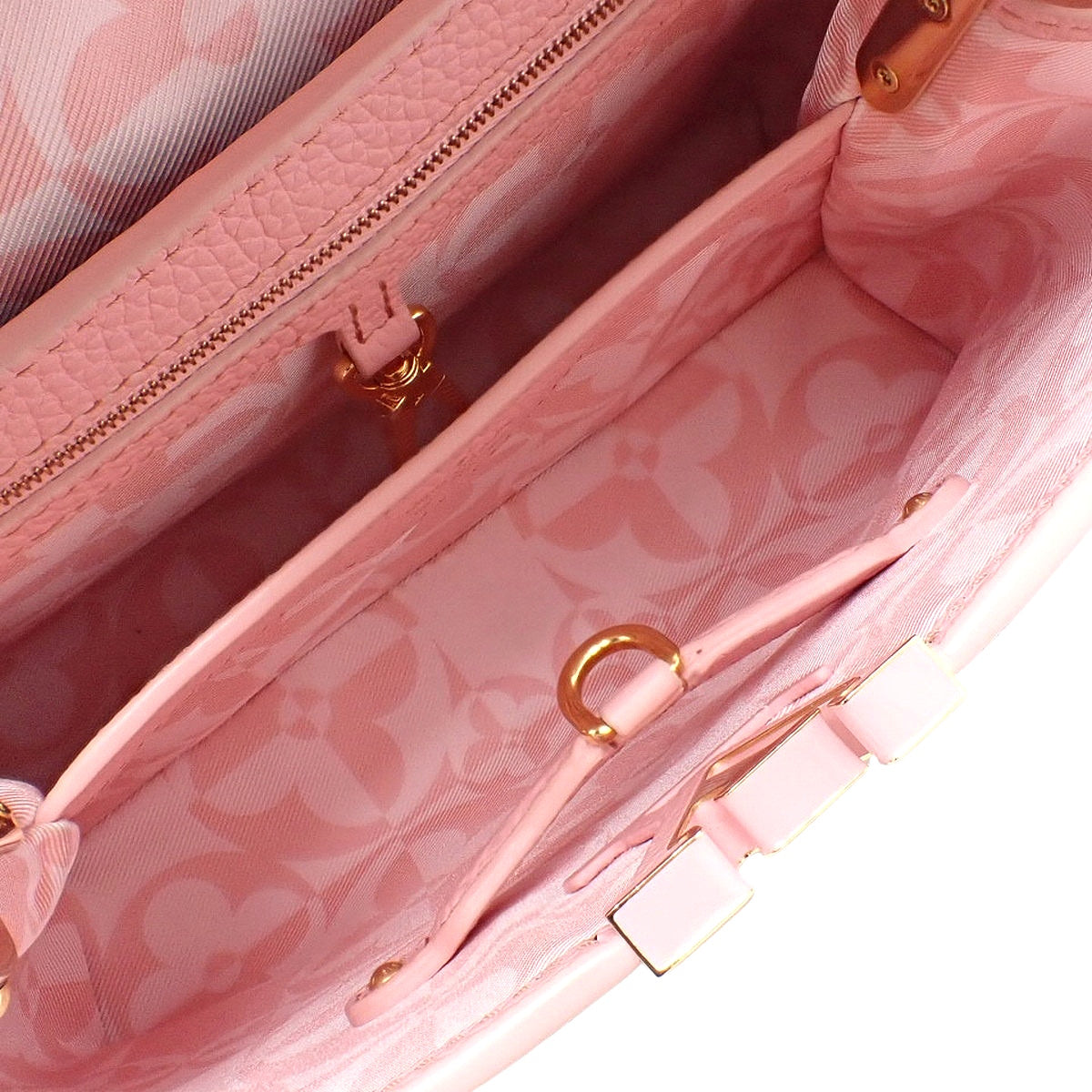 Capucine BB, Triヨン Leather, Noir, M20709