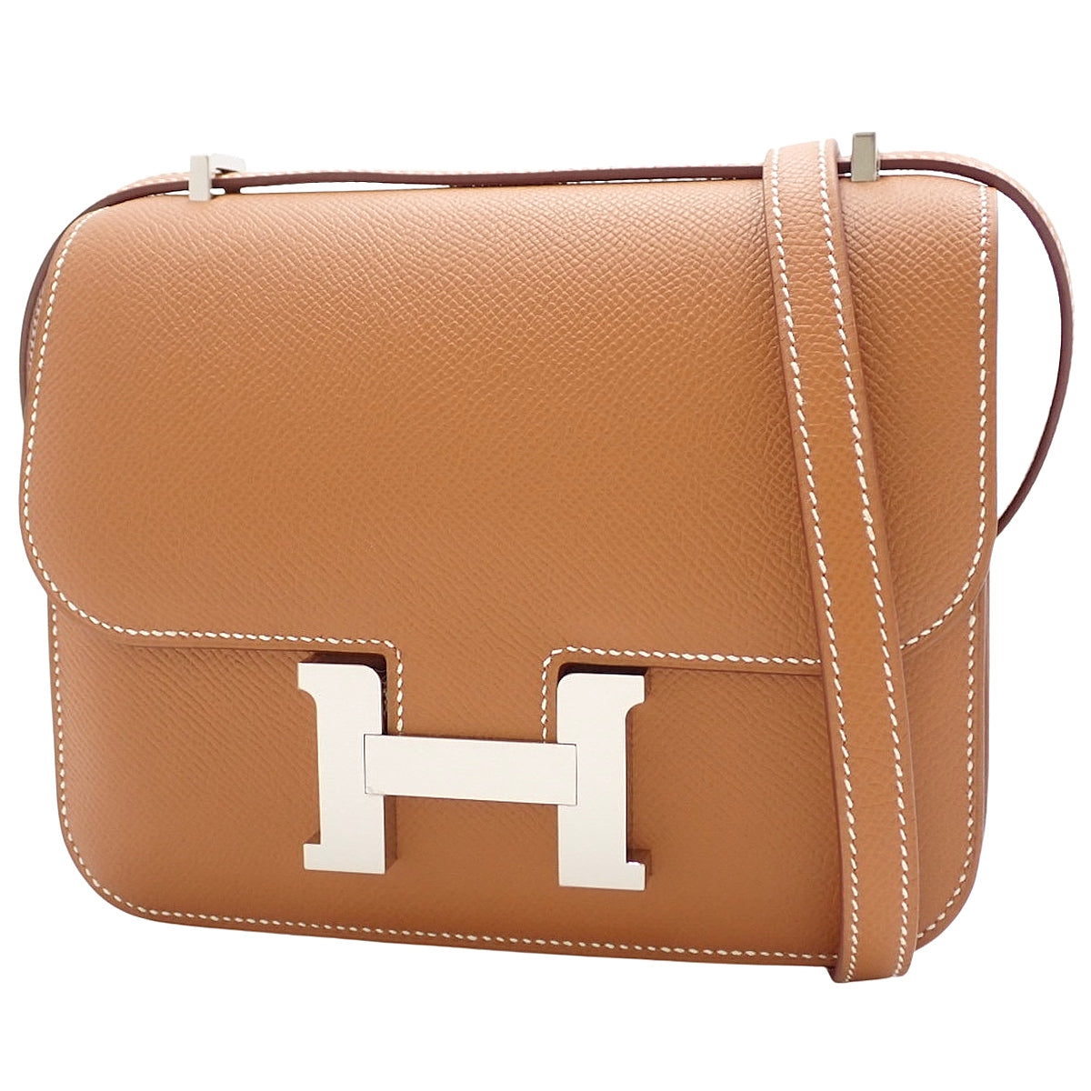 【未使用】コンスタンス3 ミニ ミロワール K刻印 ヴォーエプソン パラジウム金具 ゴールド シルバー金具