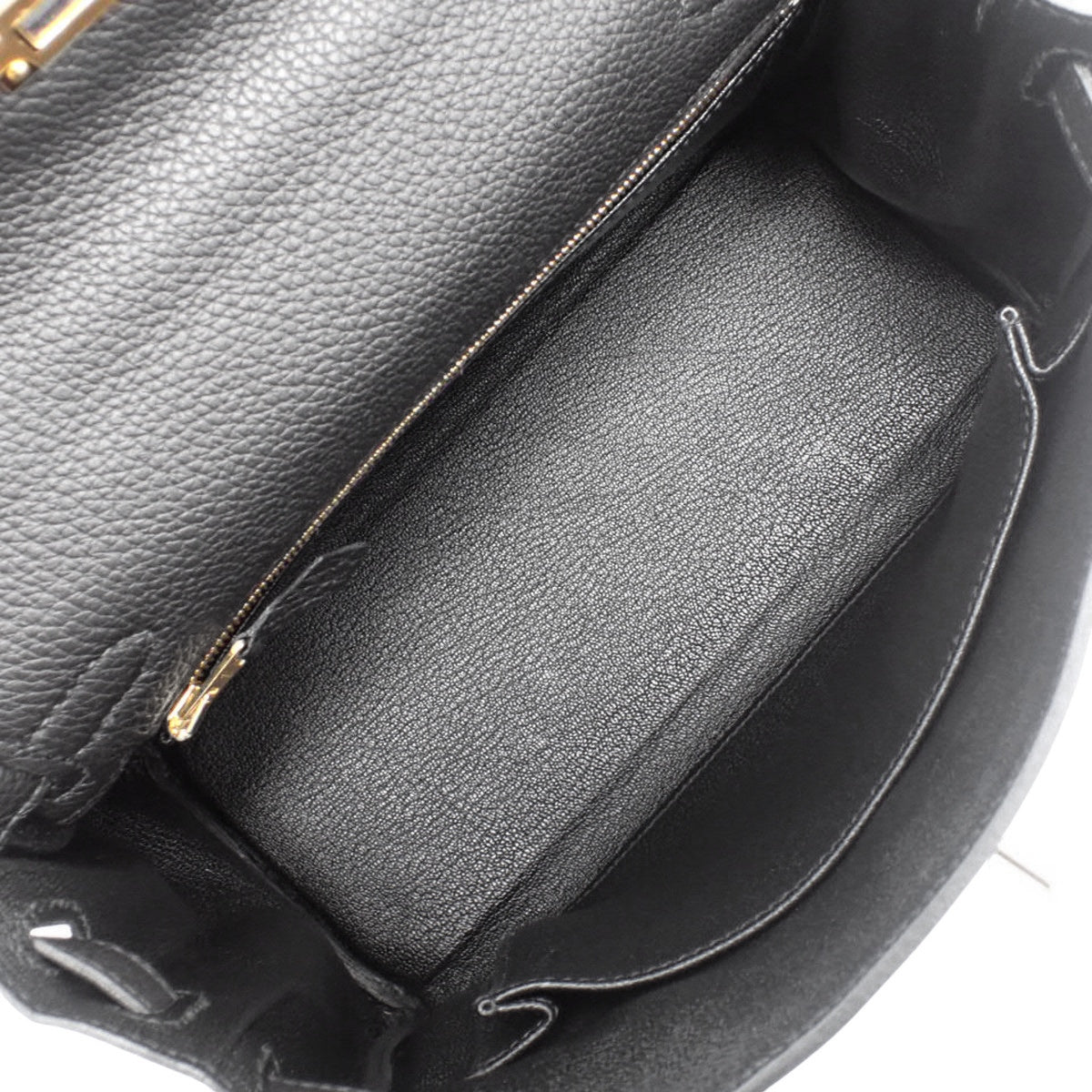 Kelly 25(内侧缝线)Togo黑色,配金色五金配件和Z字印记