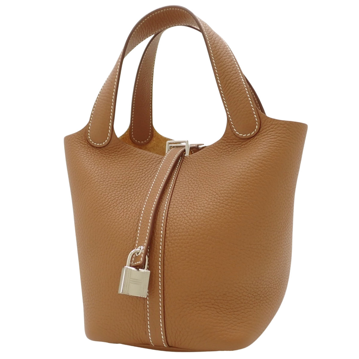 Picotin Lock PM, Torin Clemence leather, palladium hardware (gold or silver hardware), B stamp.