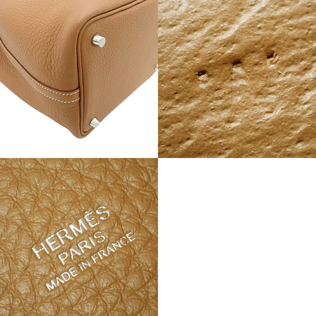 【新品】ピコタンロックPM トリヨンクレマンス パラジウム金具 ゴールド シルバー金具 W刻印