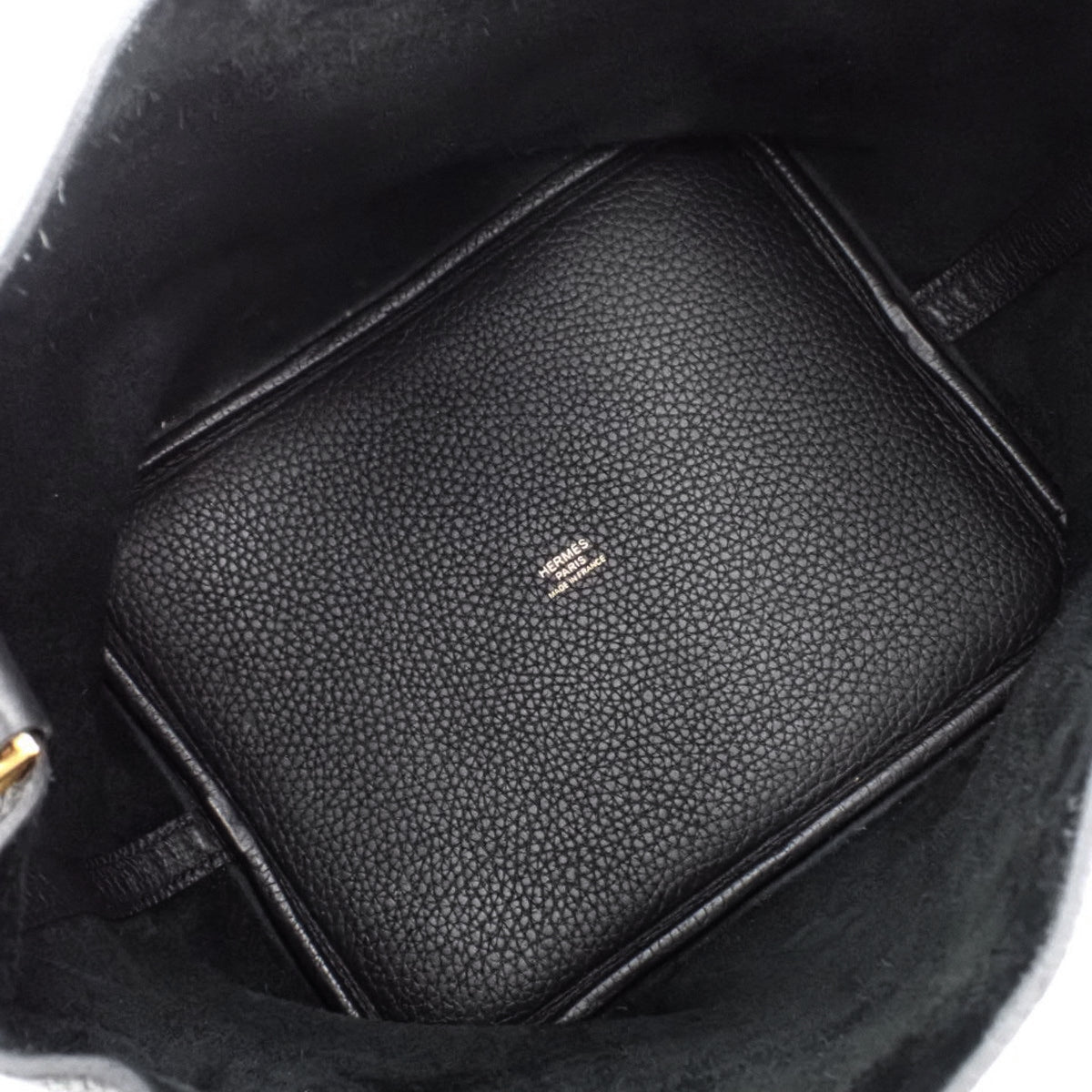 ピコタンロックMM トリヨンクレマンス ブラック ゴールド金具 Z刻印