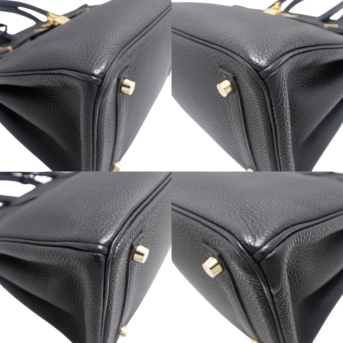 Birkin 30 Togo 黑色金色五金件 A 印章