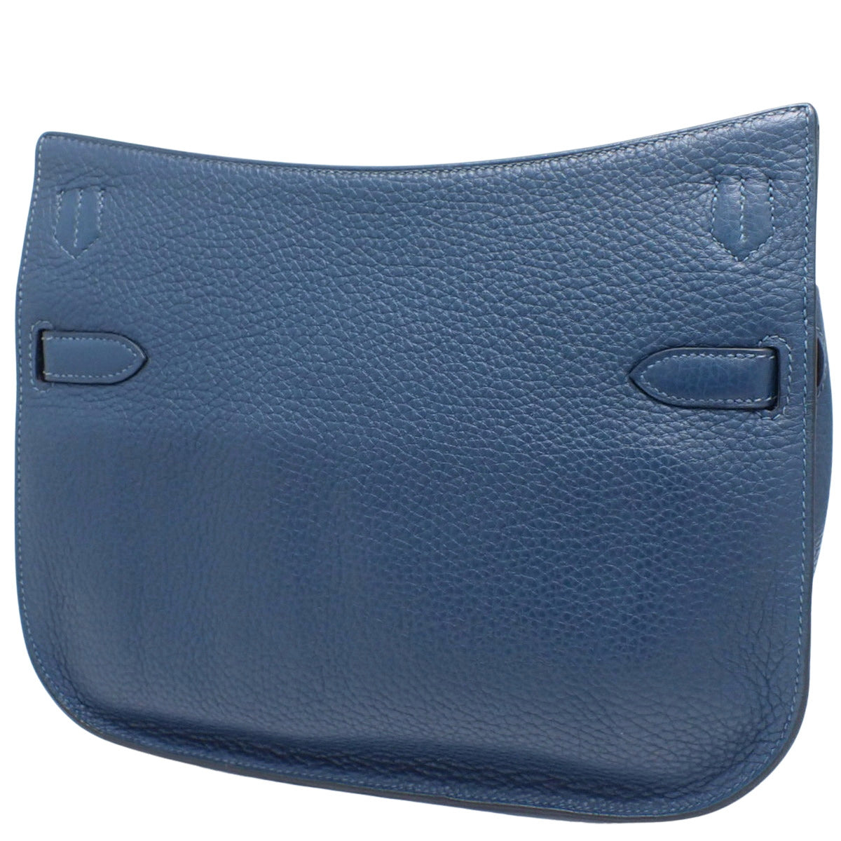 Gypsier 28, Triomphe Clemence leather, deep blue, silver hardware, Y hallmark.