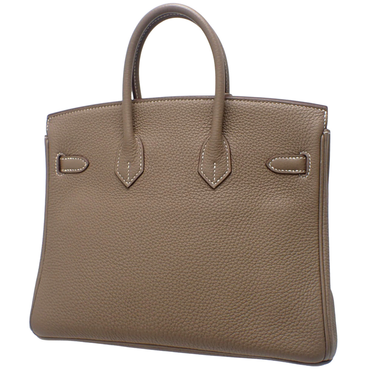 Birkin 25 Togo Etoupe/Etoupe 银色五金 Z 印记