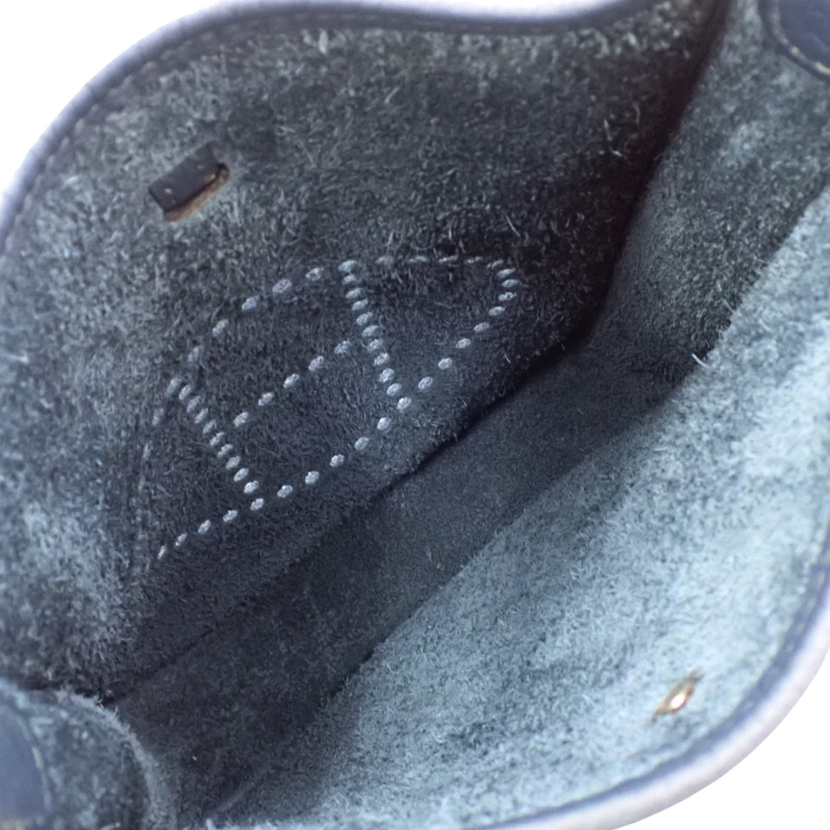 【新品】Evelyn Amazon TPM Taurillon Clemence 皮革,钯金配件,Bleu de Plus/Mauve Pale/Azur,银色配件,双印章