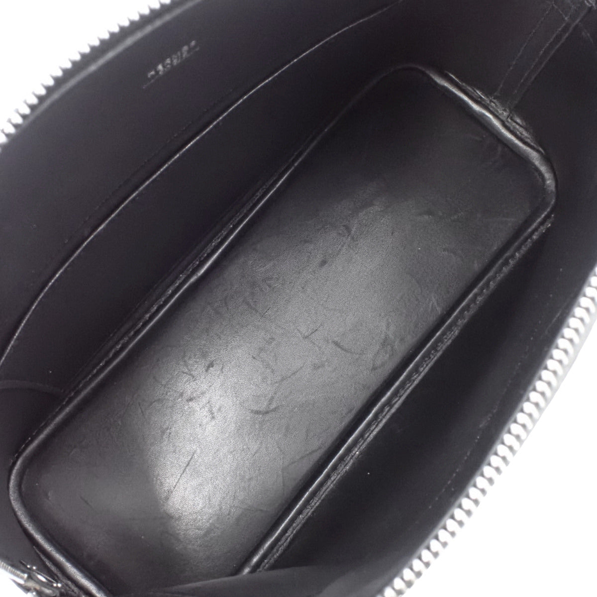 Bolide 31 Veau Chamonix,钯金和银色五金配件,黑色,带□I印记