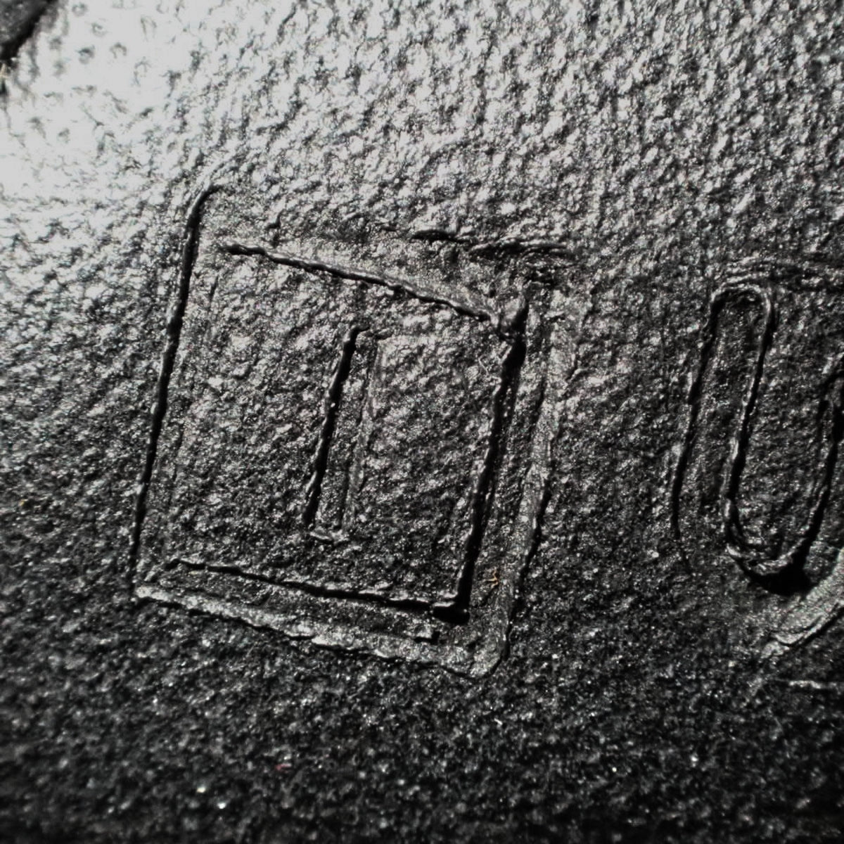 Bolide 31 Veau Chamonix,钯金和银色五金配件,黑色,带□I印记