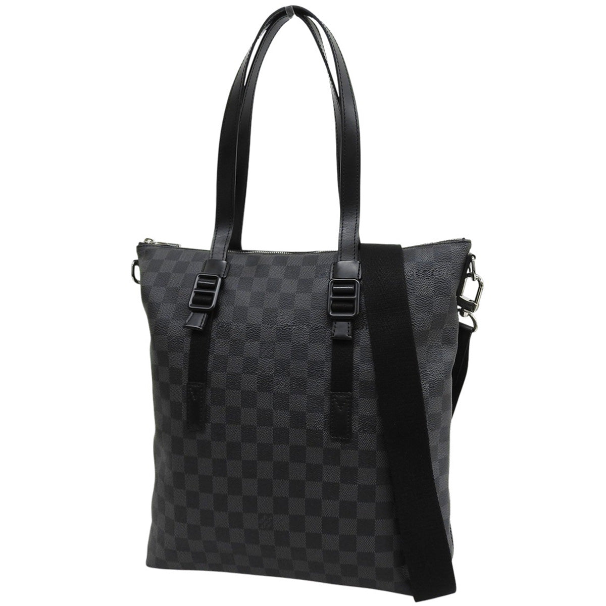 Damier Graphite Skyline 手提包 黑色/灰色 N41456