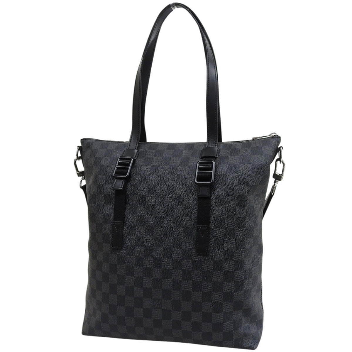 Damier Graphite Skyline 手提包 黑色/灰色 N41456