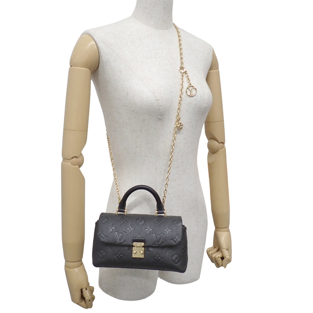 モノグラム・アンプラント ナノマドレーヌ ノワール M12144