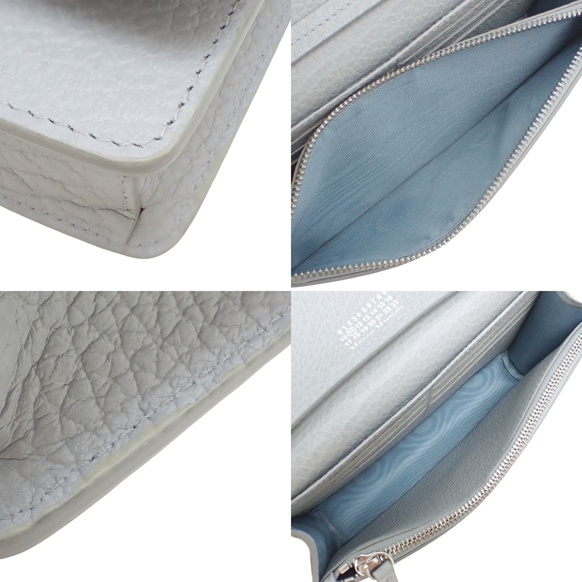 链条钱包,皮革材质,浅蓝色 SA3UI0008