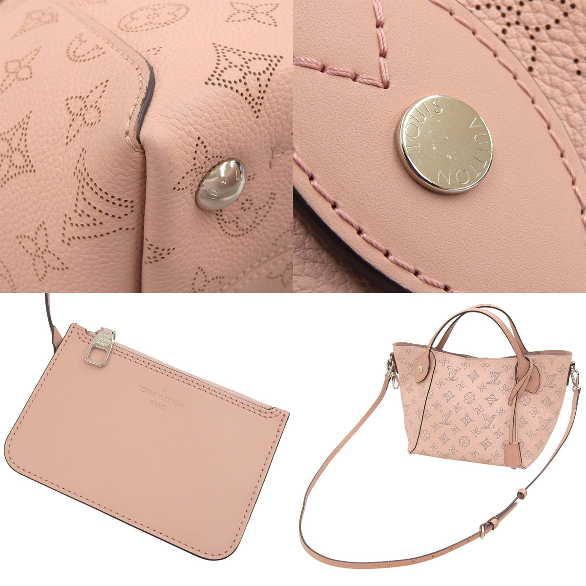 モノグラム・マヒナ ヒナPM マヒナ・レザー マグノリア M54353