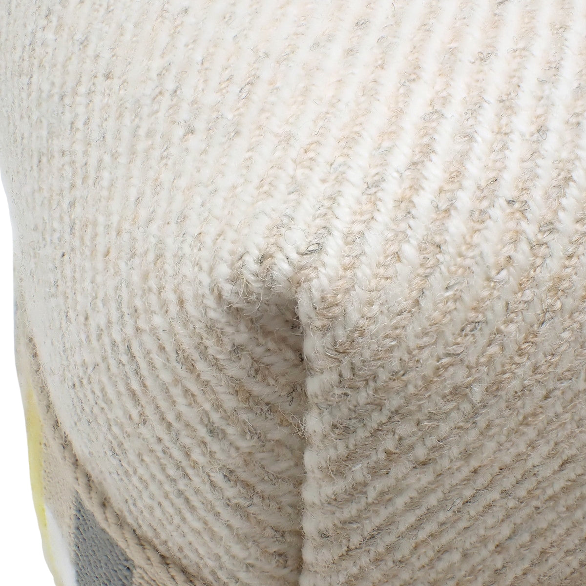 Brid'a Black PM, wool, cotton, palladium hardware, beige, yellow, gray, silver hardware.