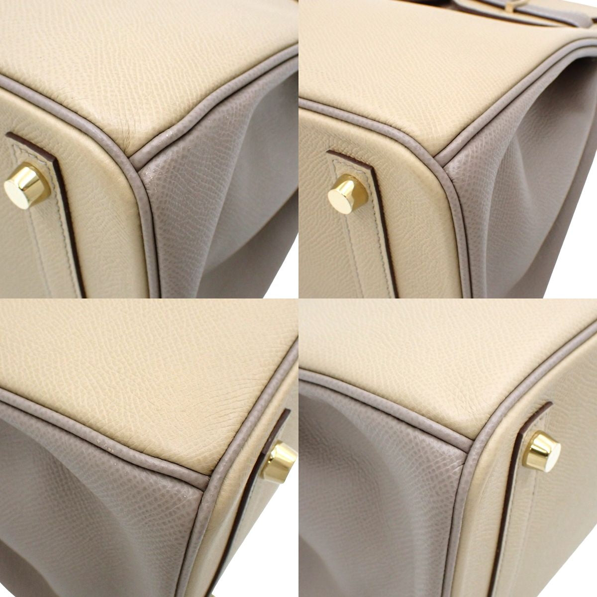 Birkin 30,Epsom Trench 皮革,沥青色,香槟金五金,D 字印记