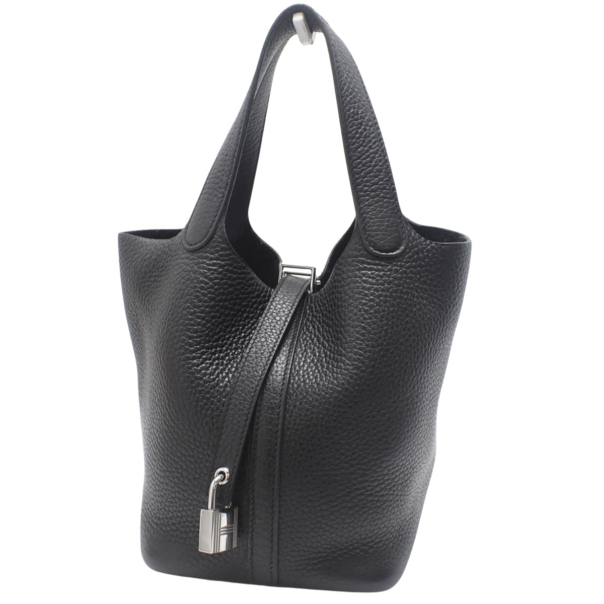 ピコタンロックPM トリヨンクレマンス ブラック シルバー金具 C刻印