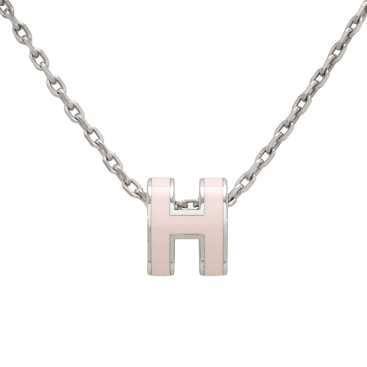 ミニ ポップアッシュ H ネックレス メタル