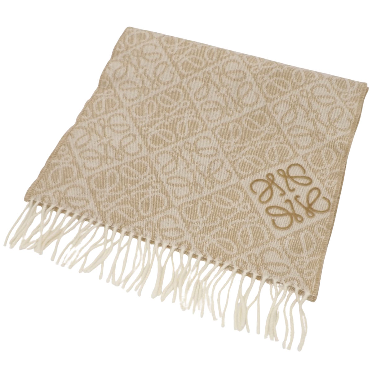 アナグラム スカーフ ウール カシミヤ F811SS1X01