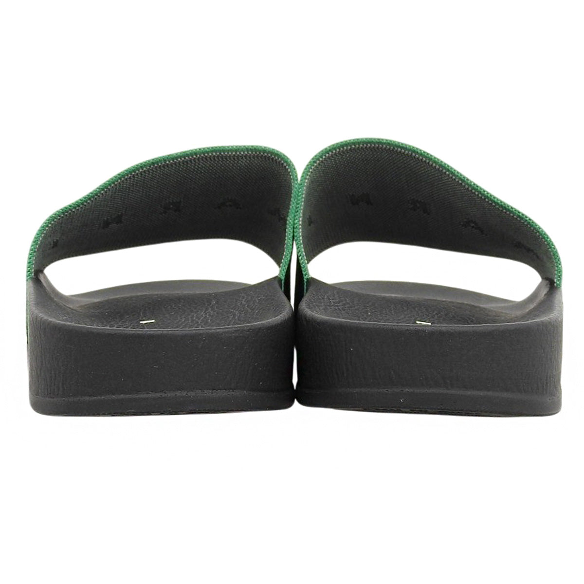 Jacquard logo rubber sandals 41