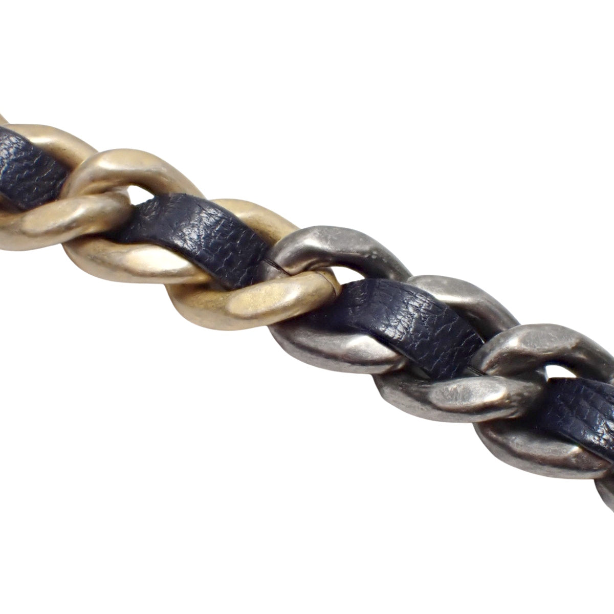 香奈儿 19 Matelasse 海军蓝羊皮手提包 AS1160