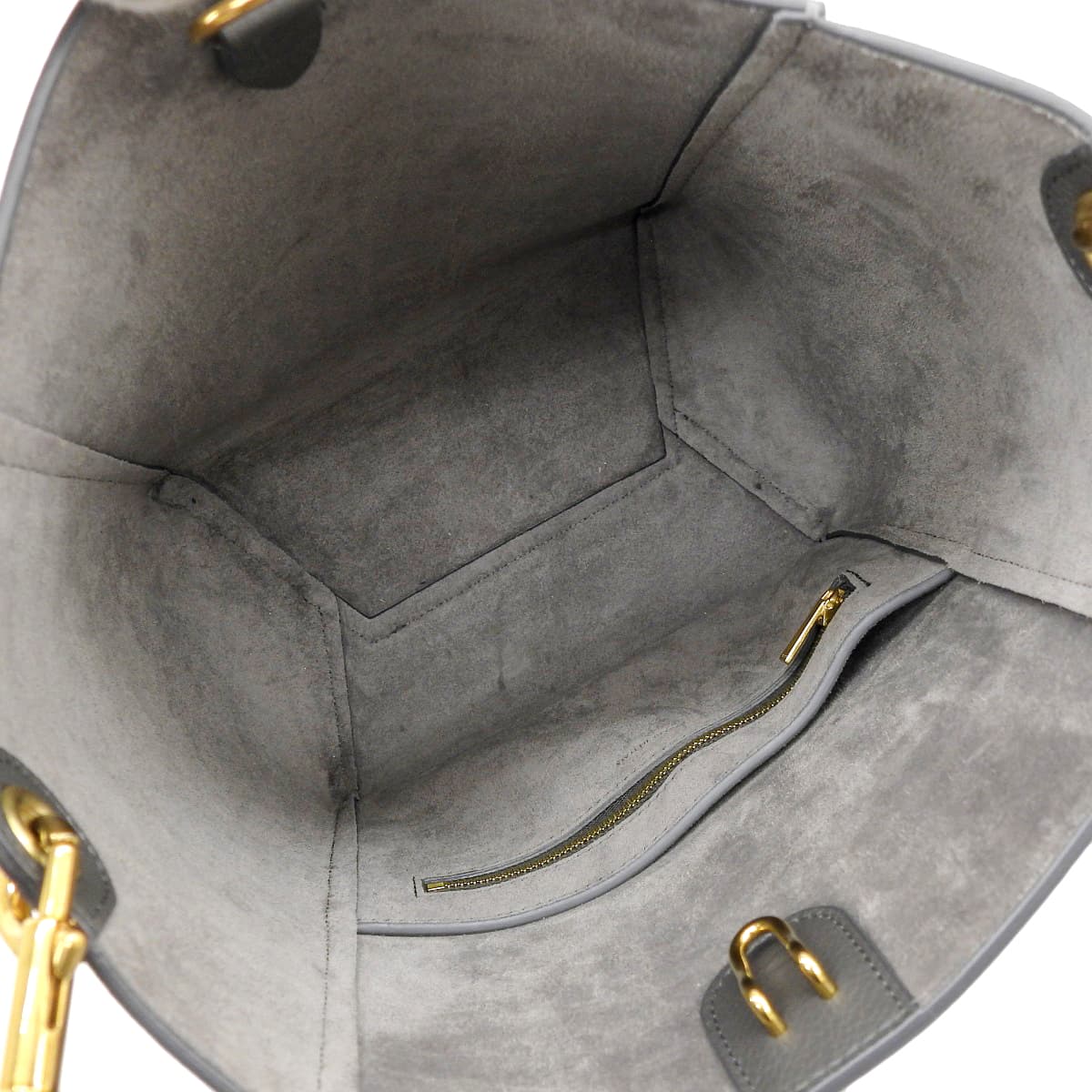 Sangle Bucket Small Calfskin Gray 189303AH4.10DC