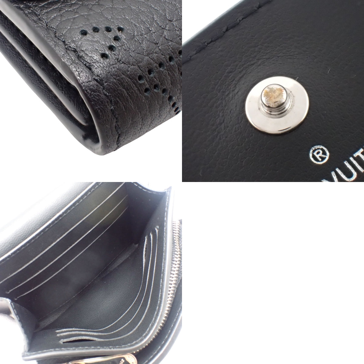 Mahina Portefeuille Iris Compact Noir M62540