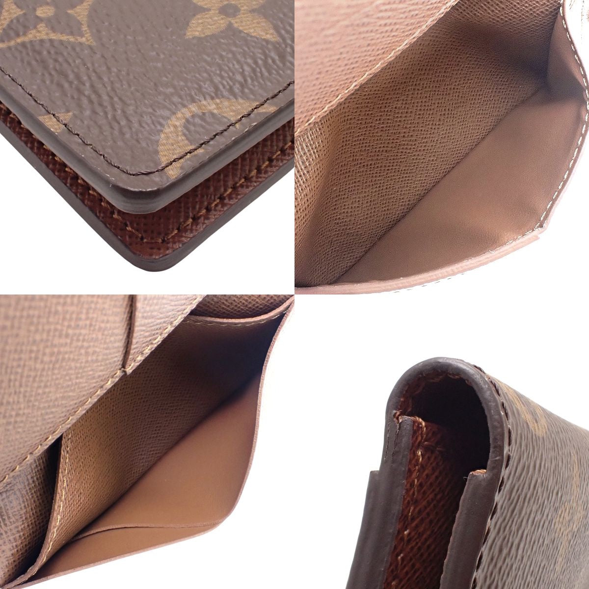 Monogram Organizer de Poche Brown M60502