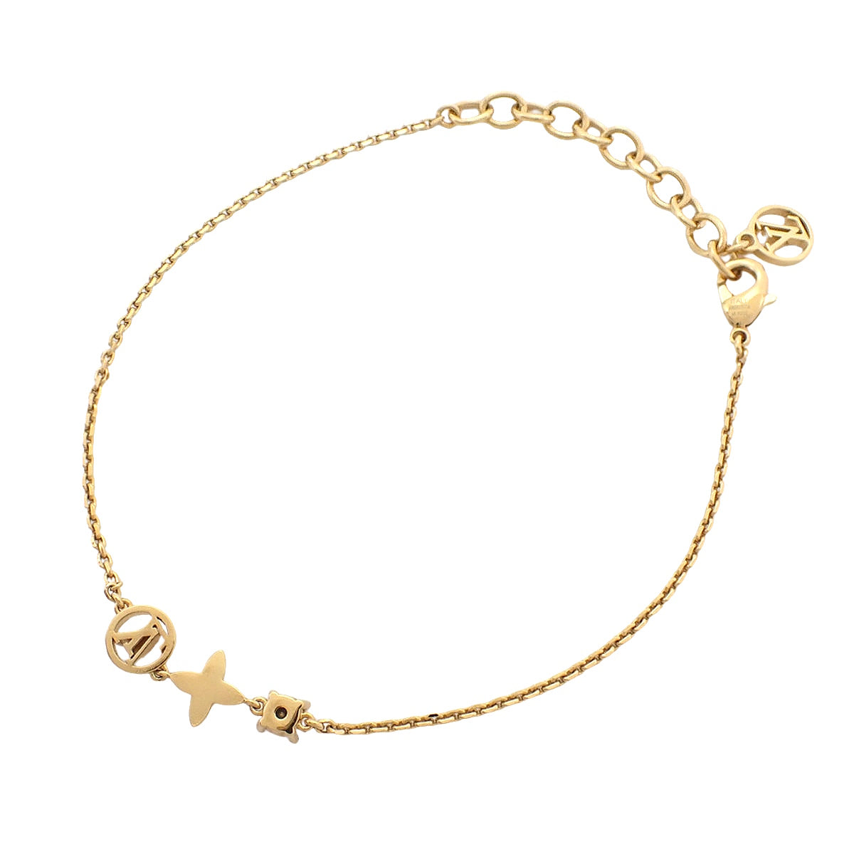 Petit Louis Metal (GP) Strass Bracelet