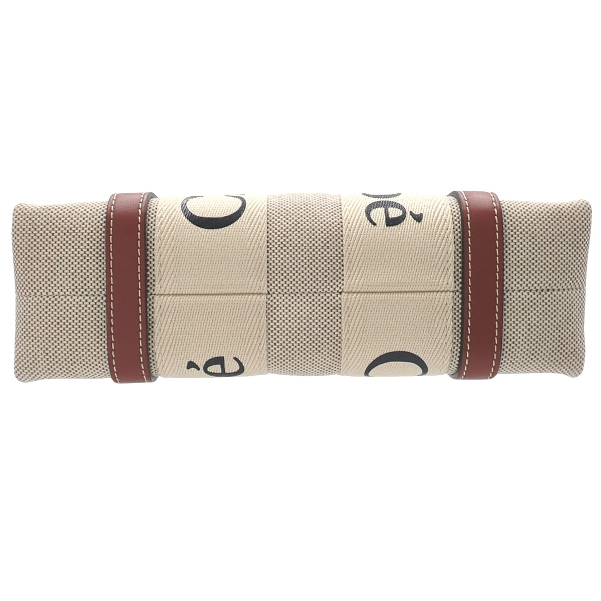 Woody 小号帆布小牛皮米棕色 S385E66V-90U